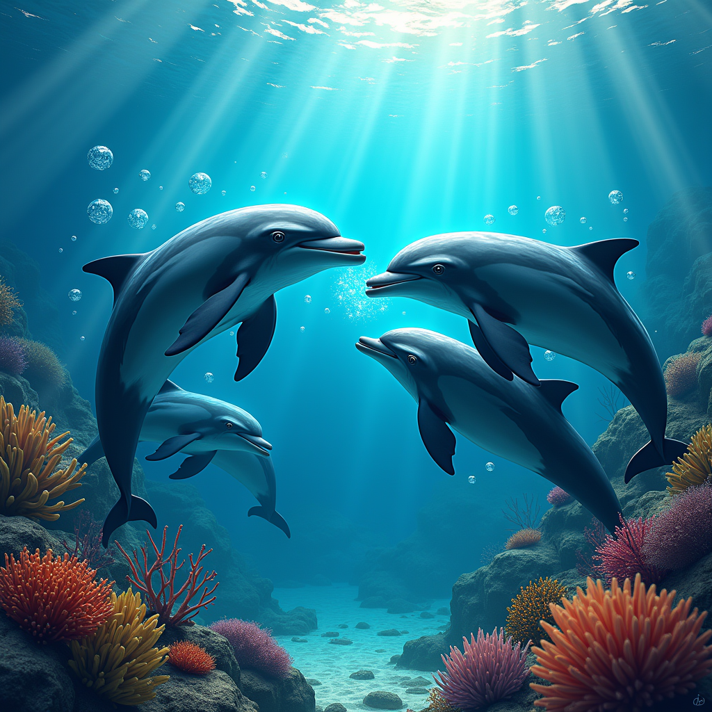 comunicação dos golfinhos